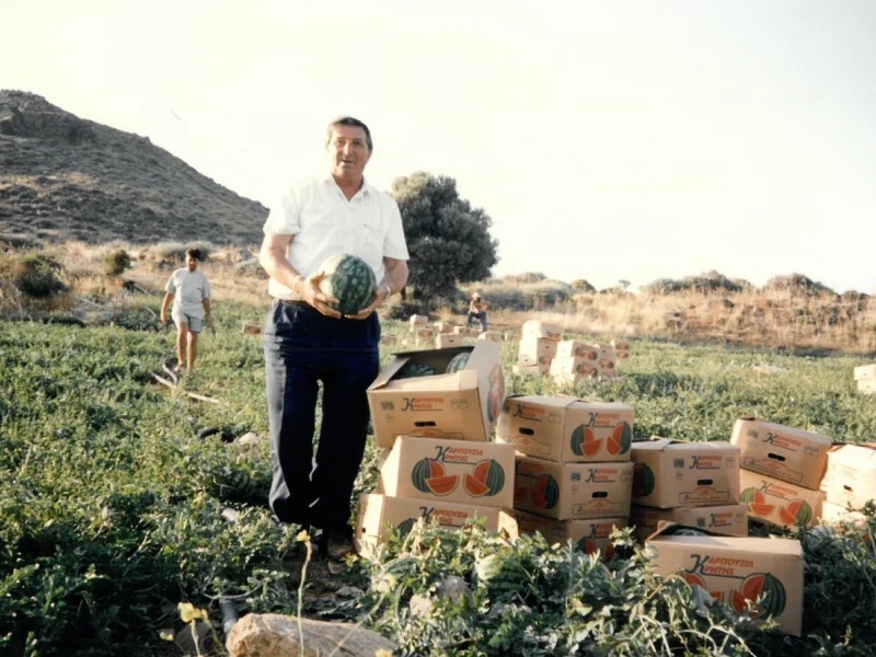 Vito Giacovelli nei campi