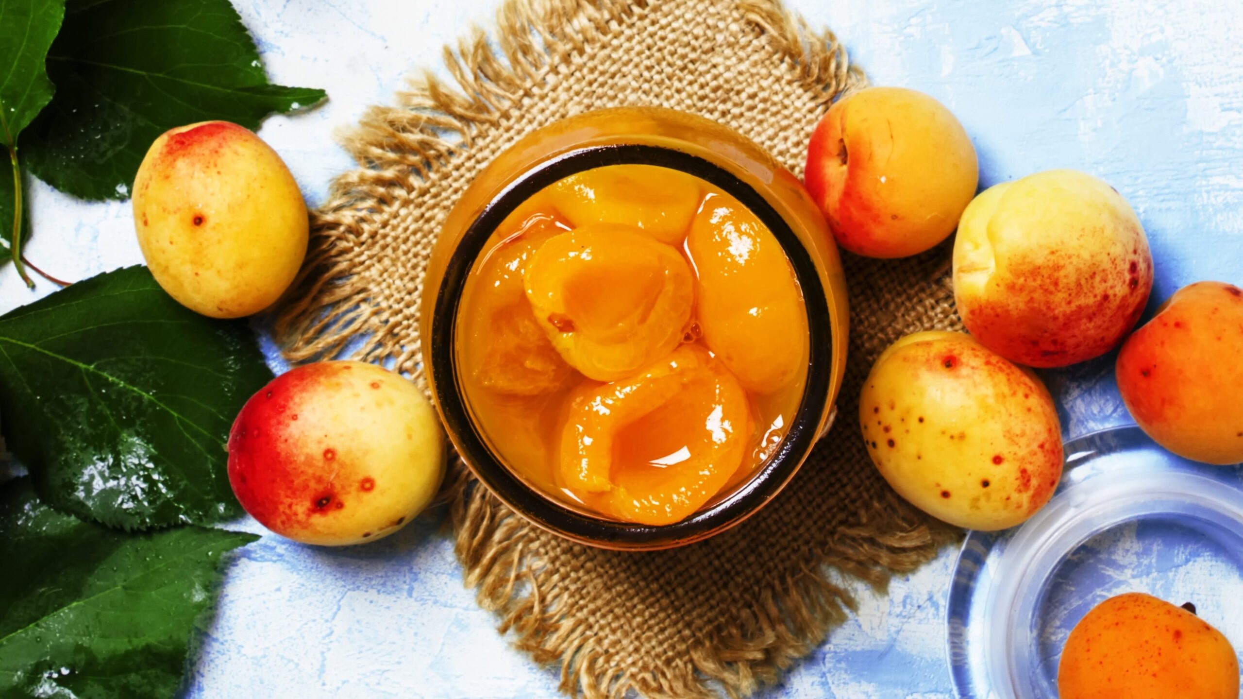 apricots in syrup